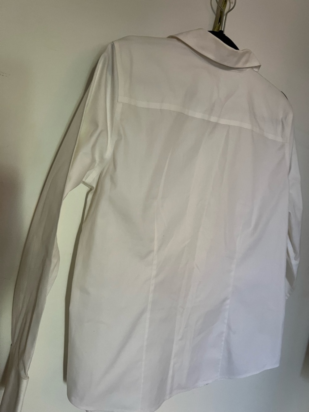 Chico's Classic White Button-Down Shirt - Picture 5 of 5